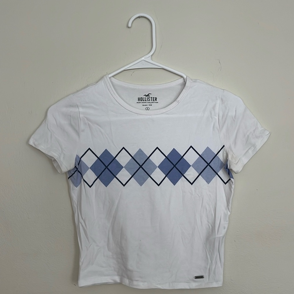 Small Hollister Cotton Crew Baby Tee